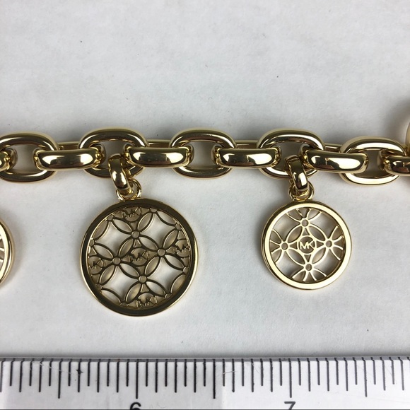 Michael Kors  Heritage Monogram Charm Bracelet - Picture 3 of 7